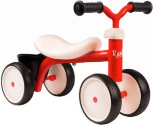 61iU3XC5LrL._AC_SL1200_-1.jpg Porteur Rookie Smoby Rouge - Coffre, roues silencieuses