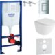 WC suspendu LAVITA Sofi One - kit encastré Solido sans bord