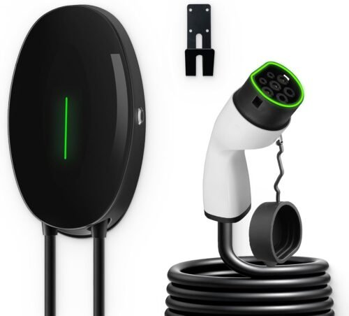 Chargeur mural 11 kW Type 2 6 m 16A triphasé - Int/Ext
