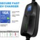 Chargeur voiture électrique Morec Type 1 2,2/3,6kW 10/16A 6m