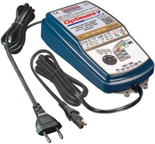 Chargeur mainteneur OptiMate 7 12/24V 8 étapes 10A/5A Plomb-acide/AGM/GEL