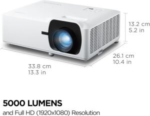 Projecteur laser ViewSonic LS751HD 5000 lm 1080p 1,6× Zoom