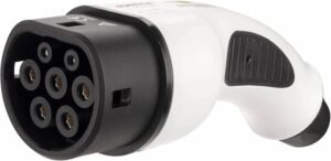 Câble de charge Type 2 32A 3 phases (22 kW) - IEC 62196 Noir