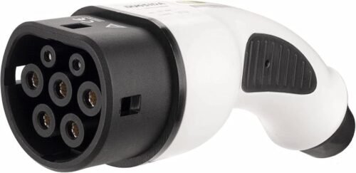 Câble de charge Type 2 32A 3 phases (22 kW) - IEC 62196 Noir
