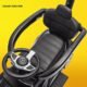 Porteur enfant 1 an Mercedes AMG C63 Sun Baby - Noir