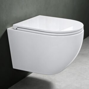 WC suspendu sans bride Mai & Mai Blanc 36x50,5x36 cm