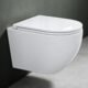 WC suspendu sans bride Mai & Mai Blanc 36x50,5x36 cm