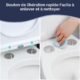 Abattant WC SAMODRA - Frein de chute Forme O lunette UF