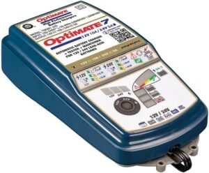 Chargeur mainteneur OptiMate 7 12/24V 8 étapes 10A/5A Plomb-acide/AGM/GEL