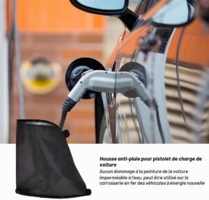 Housse prise charge EV JNNJ étanche magnétique anti-poussière