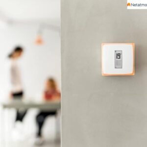 61mtNUFbBRL._SL1500_.jpg Thermostat connecté Netatmo Wi‑Fi économe pour chaudière