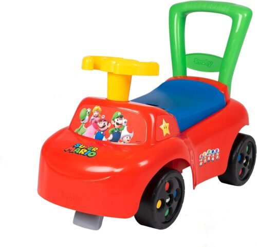 Porteur auto Super Mario Smoby - Châssis ergonomique