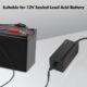 Chargeur SLA 12V 1200mA NASTIMA Protections CC & Surcharge