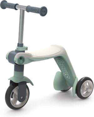 Patinette réversible Smoby 2-e Patinette réversible Smoby 2-en-1 porteur/trottinette 18-36m