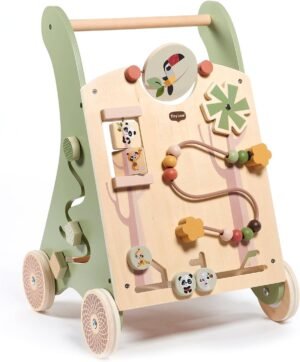 Chariot de marche en bois Tiny Chariot de marche en bois Tiny Love, 12 activités, 2-en-1