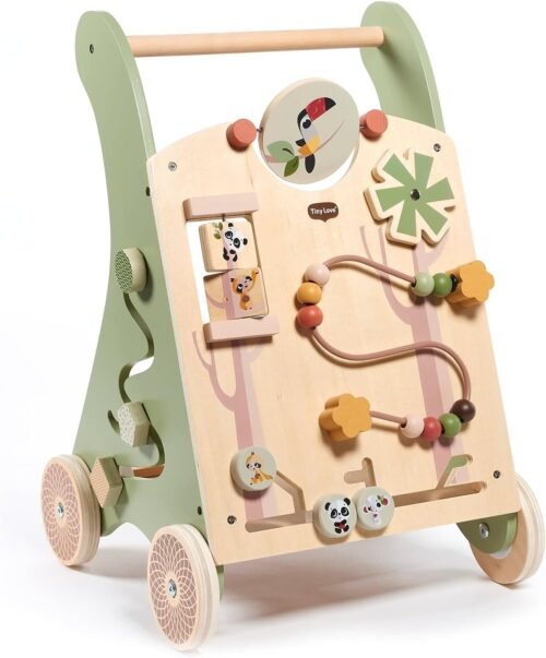 Chariot de marche en bois Tiny Love, 12 activités, 2-en-1