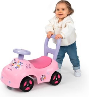Porteur auto Minnie Smoby - Trotteur, volant dès 10 mois