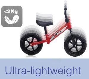 Draisienne bébé Chicos ultralégère 1,8 kg – roues EVA