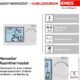 Thermostat numérique EMOS filaire LCD 5-35°C pose en surface