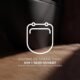 WC monobloc Lavita Neptun Black abaissement automatique