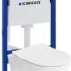 WC suspendu Lavita Duofix Basic sans rebord siège soft-close