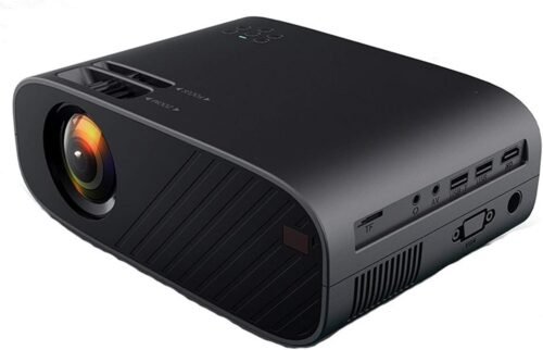 Projecteur 4K portable 1080P écran 139'' HDMI/USB/VGA