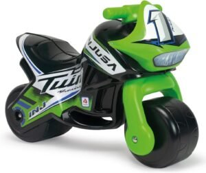Moto porteur enfant INJUSA 18–36 mois sans pédales stable