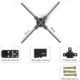 Projecteur holographique 3D ventilateur 60cm 720 LED 32 Go