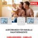 Thermostat numérique EMOS filaire LCD 5-35°C pose en surface