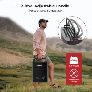 Chauffe-eau instantané gaz 5 L CAMPLUX AY132B portable
