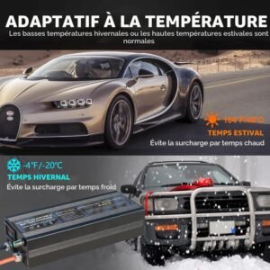 7115tMeAOSL._AC_SL1500_.jpg Chargeur LiFePO4 14,6V 0-50A Ultra-rapide pour batterie 12V