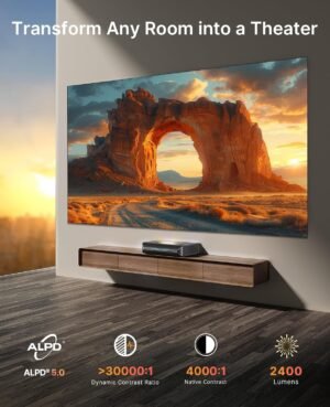 Projecteur UST Laser 4K NexiGo Aurora Pro - Dolby Vision