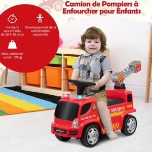 Porteur Scooter Électrique Enfant, bulles & lumières