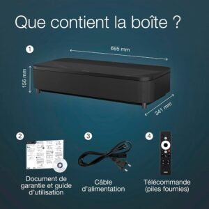 Projecteur laser TV 4K Epson EH-LS800B ultra courte focale