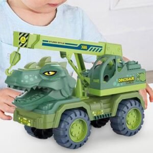 Camion porteur de dinosaure