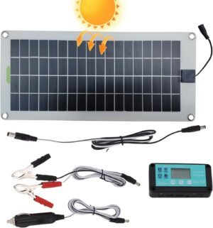 Chargeur de batterie solaire FLAVAS 30W 12V étanche auto
