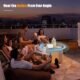 Mini projecteur portable YG300 4K/1080P LED Home cinéma