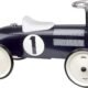 Porteur voiture de course vintage noir pour enfant 18 mois