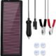 Chargeur d'entretien batterie Chargeur d'entretien batterie solaire 12V 2.5W étanche