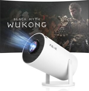 Vidéoprojecteur portable WiFi 6 Android TV BT5.2 HDMI USB