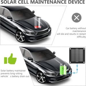 Mainteneur de batterie 12V 10W solaire - Auto Moto Bateau