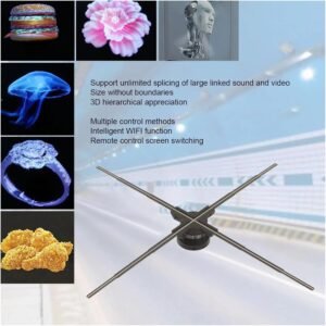 Projecteur hologramme 3D WiFi 30,7" 2000x928 pour affichage