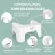 Tabouret WC physiologique marchepied adulte Hey Nature HOCA