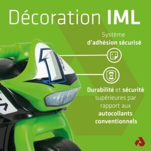 Moto porteur enfant INJUSA 18–36 mois sans pédales stable