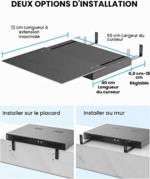 Tablette motorisée pour projecteur UST AWOL VISION 150"