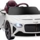 Voiture électrique enfant HOMCOM 3-5 ans 12V 2 moteurs blanc