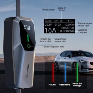 71CBwKiWSyL._AC_SL1500_.jpg Chargeur voiture électrique VDLPOWEREU Type 2 7,36 kW 6–32A