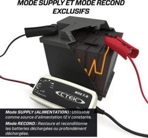 CTEK MXS 7.0 chargeur de batterie 12V 7A automatique