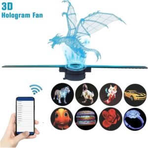 Projecteur holographique 3D 42 cm HD affichage publicitaire