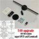 Projecteur holographique 3D 40 cm - 224 LEDs, contrôle PC